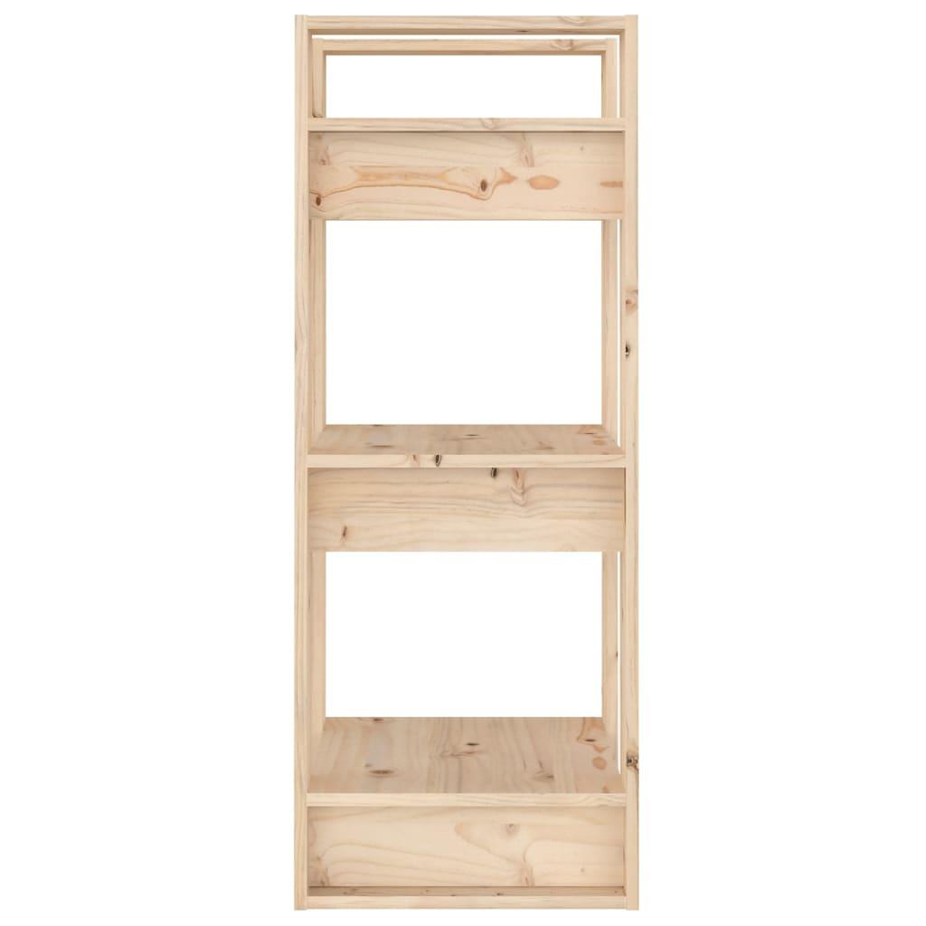 Book Cabinet/Room Divider 41x35x91 cm Solid Wood Pine