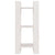 Book Cabinet/Room Divider White 41x35x91 cm Solid Wood Pine