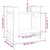 Book Cabinet/Room Divider 60x35x57 cm Solid Wood Pine