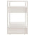 Book Cabinet/Room Divider White 60x35x57 cm Solid Wood Pine