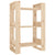 Book Cabinet/Room Divider 60x35x91 cm Solid Wood Pine