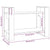 Book Cabinet/Room Divider 80x35x56.5 cm Solid Wood Pine