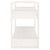 Book Cabinet/Room Divider White 80x35x56.5 cm Solid Wood Pine