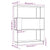 Book Cabinet/Room Divider 80x25x101 cm Solid Wood Pine