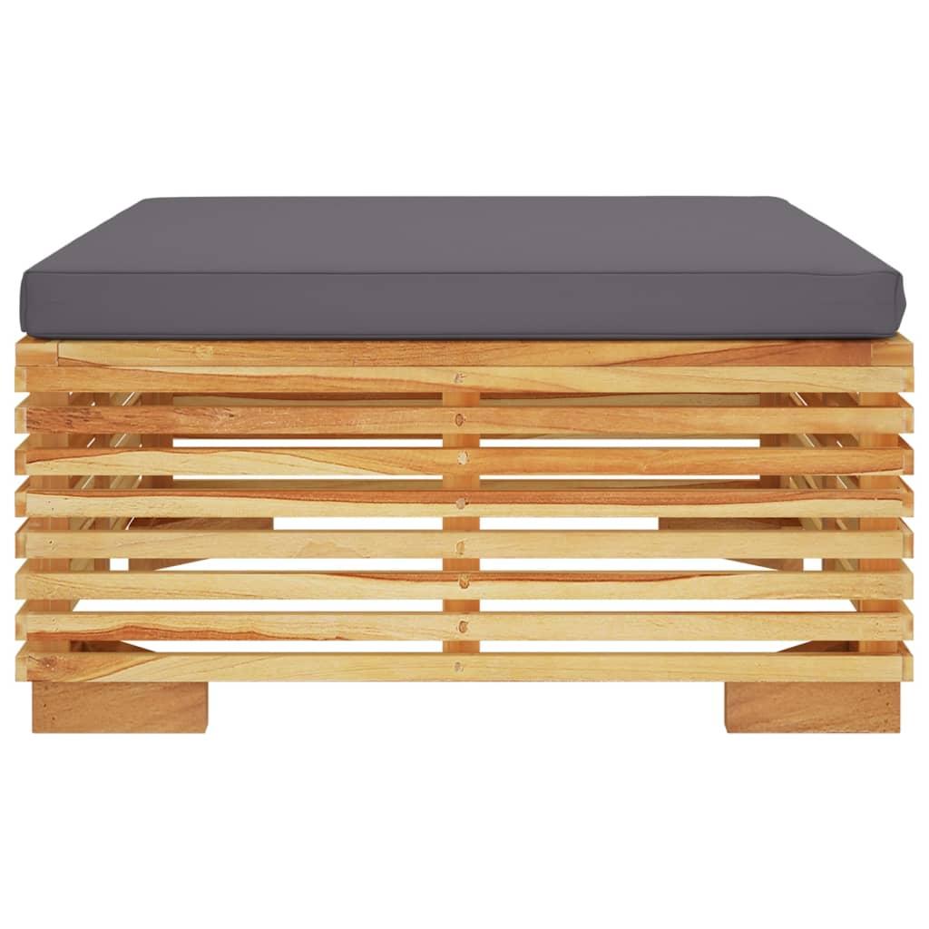 2 Piece Garden Lounge Set Solid Wood Teak