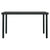 7 Piece Outdoor Dining Set with Cushions Grey and Black