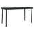 5 Piece Garden Dining Set Grey and Black