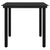 5 Piece Garden Dining Set Poly Rattan and Glass