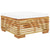 5 Piece Garden Lounge Set with Cushions Solid Wood Teak