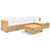 6 Piece Garden Lounge Set with Cushions Solid Teak Wood