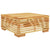 5 Piece Garden Lounge Set with Cushions Solid Teak Wood