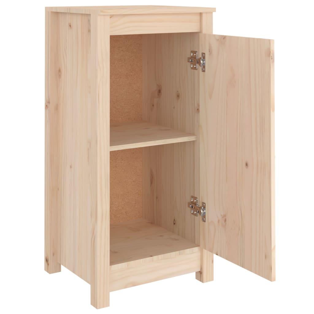 Sideboards 2 pcs 39x35x80 cm Solid Wood Pine