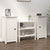 Sideboards 2 pcs White 40x35x80 cm Solid Wood Pine
