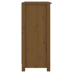 Sideboard Honey Brown 70x35x80 cm Solid Wood Pine
