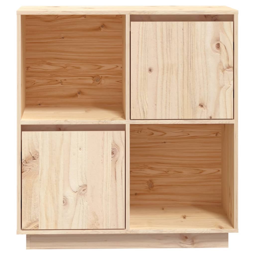 Sideboard 74x35x80cm Solid Wood Pine