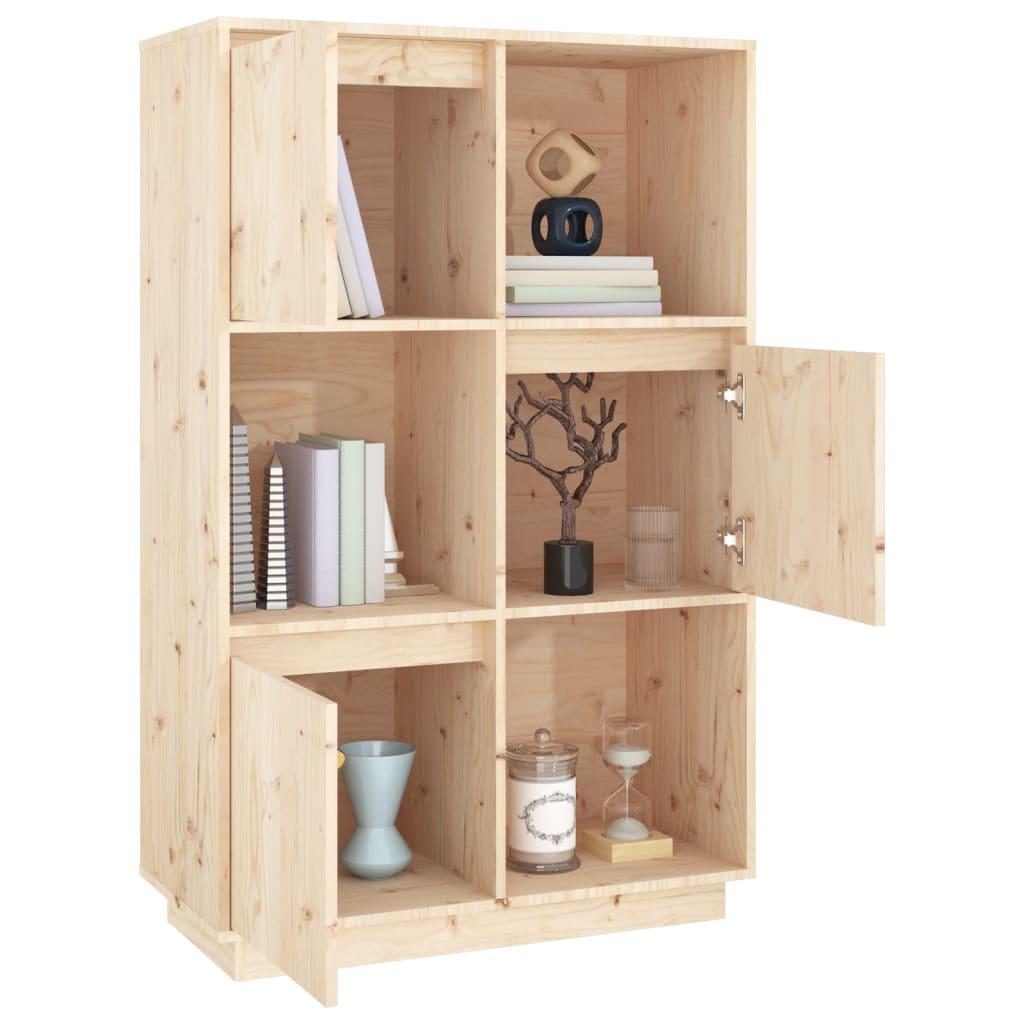 Highboard 74x35x117 cm Solid Wood Pine