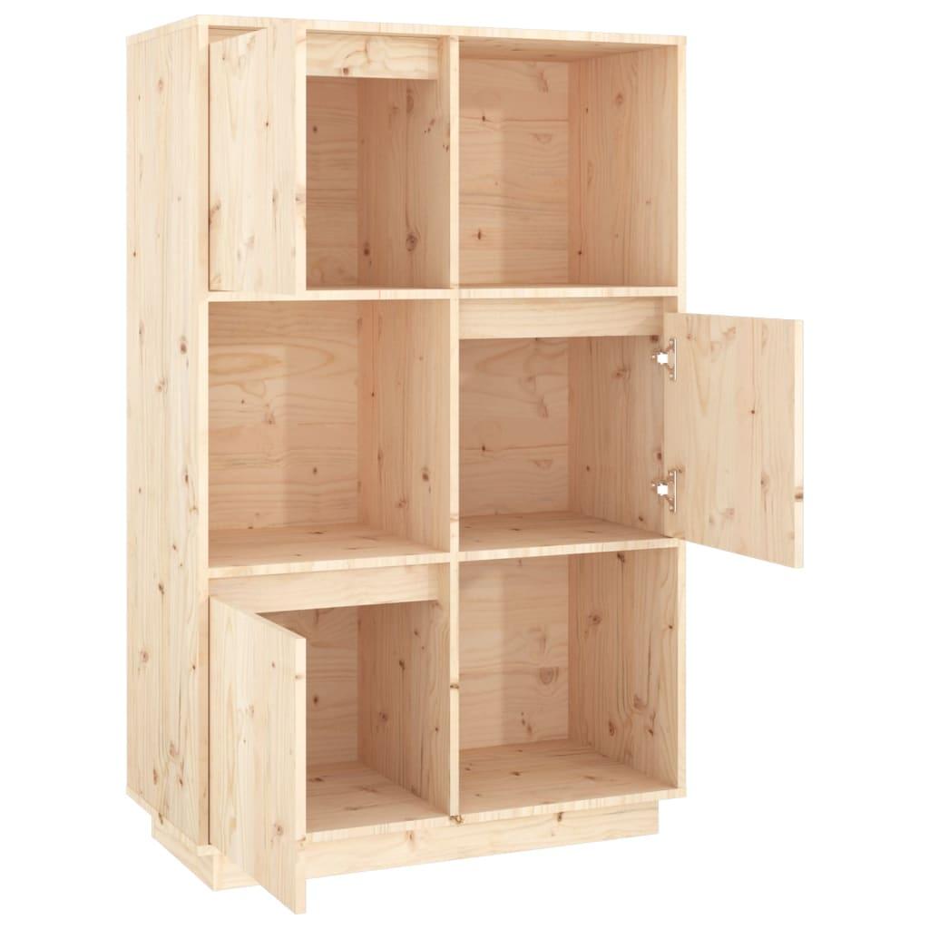 Highboard 74x35x117 cm Solid Wood Pine