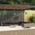 11 Piece Garden Lounge Set with Cushions Poly Rattan Dark Grey