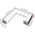 11 Piece Garden Lounge Set with Cushions Poly Rattan Dark Grey