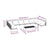 11 Piece Garden Lounge Set with Cushions Poly Rattan Dark Grey