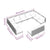 11 Piece Garden Lounge Set with Cushions Poly Rattan Dark Grey