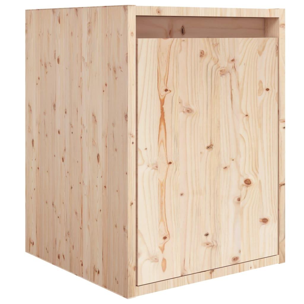 TV Cabinets 8 pcs Solid Wood Pine