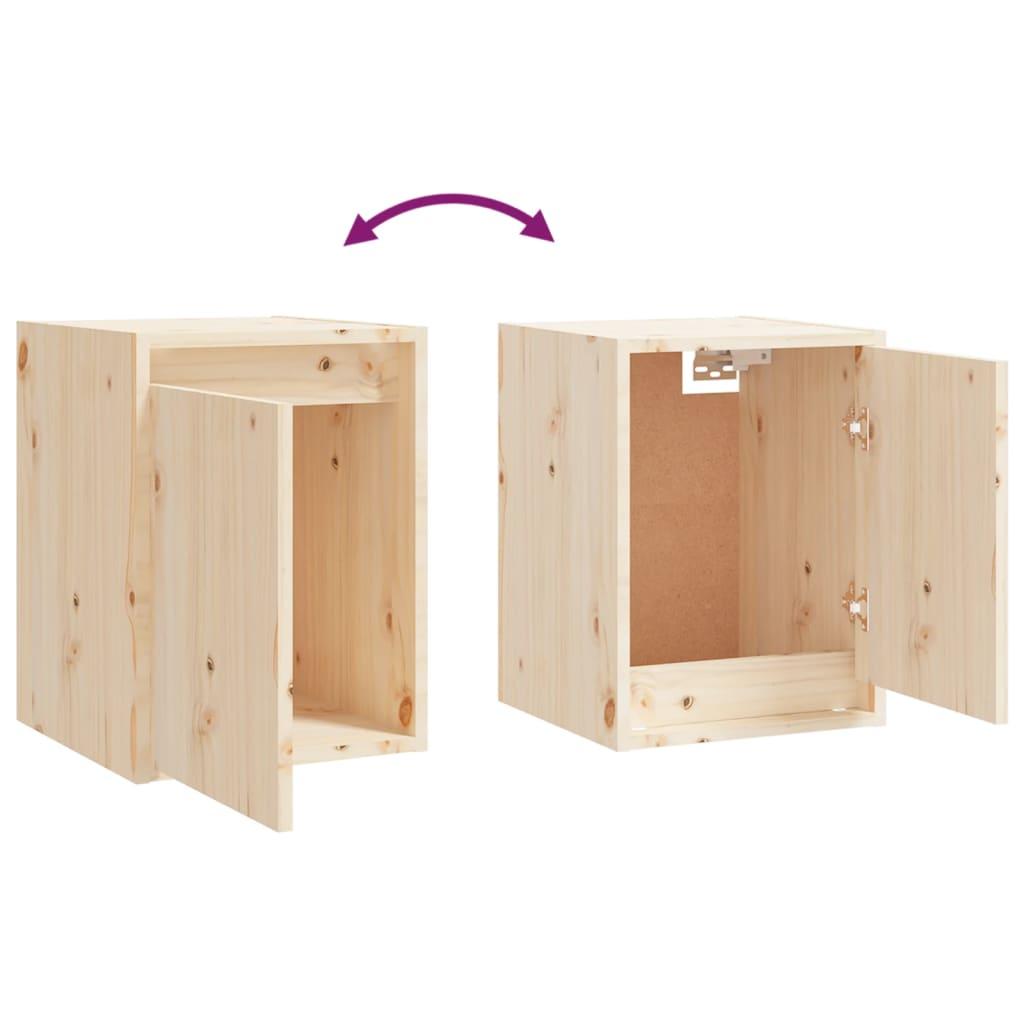 TV Cabinets 8 pcs Solid Wood Pine