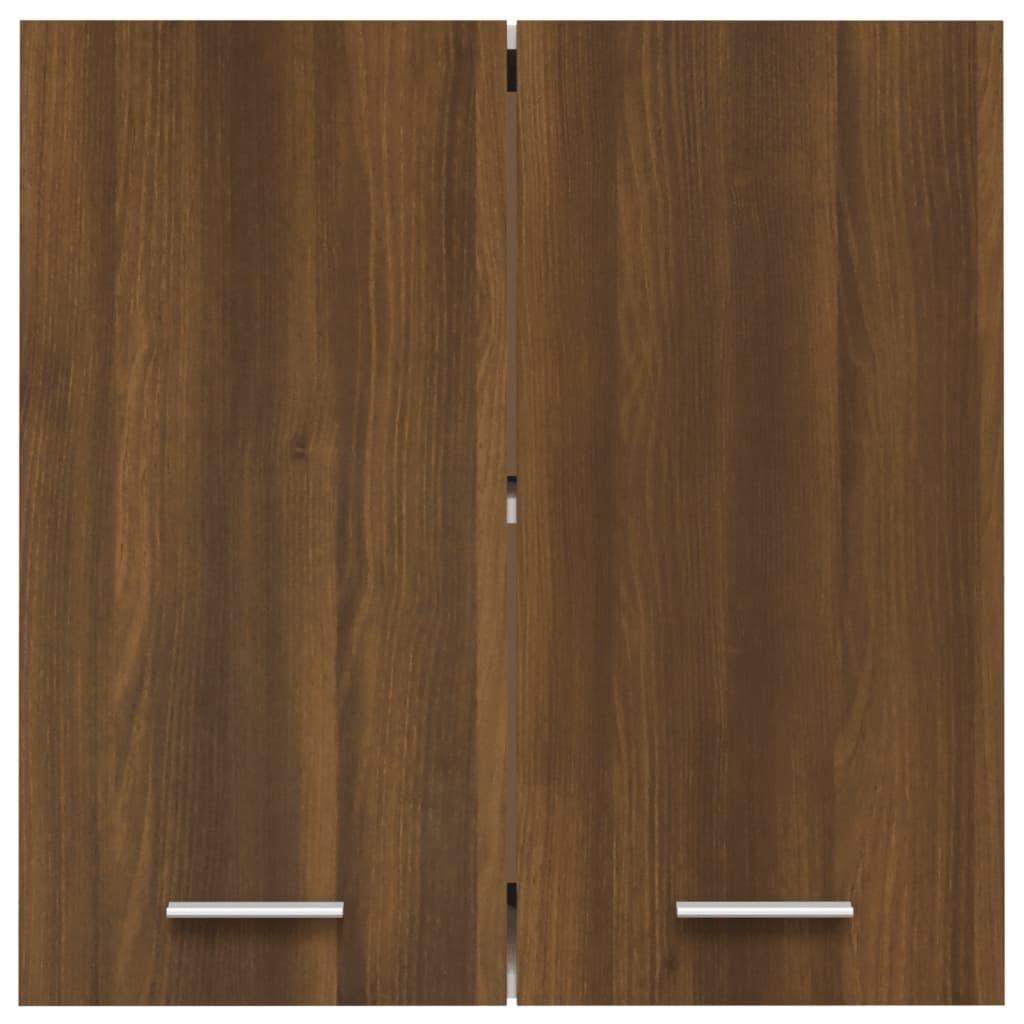 Hanging Cabinet Brown Oak 60x31x60 cm Engineered Wood