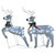 Reindeer & Sleigh Christmas Decoration 100 LEDs Outdoor White