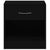 Bedside Cabinets 2 pcs with Drawer Black