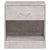 Bedside Cabinets 2 pcs with Drawer Concrete Grey