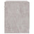 Bedside Cabinets 2 pcs with Drawer Concrete Grey