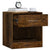 Bedside Cabinets 2 pcs with Drawer Smoked Oak