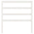 Bed Headboard White 96 cm Solid Wood Pine