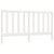 Bed Headboard White 186 cm Solid Wood Pine
