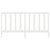 Bed Headboard White 186 cm Solid Wood Pine