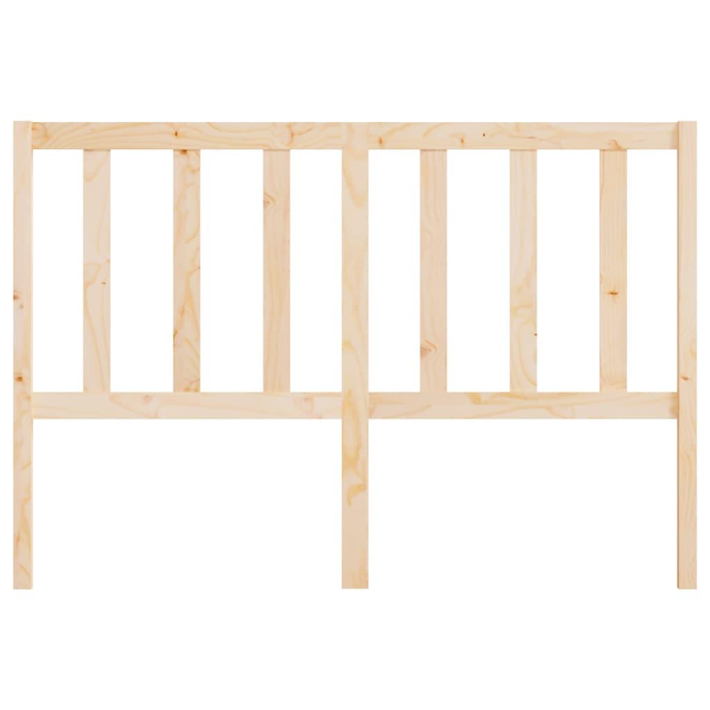 Bed Headboard 156 cm Solid Wood Pine