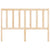 Bed Headboard 156 cm Solid Wood Pine