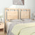 Bed Headboard 140.5x4x100 cm Solid Wood Pine