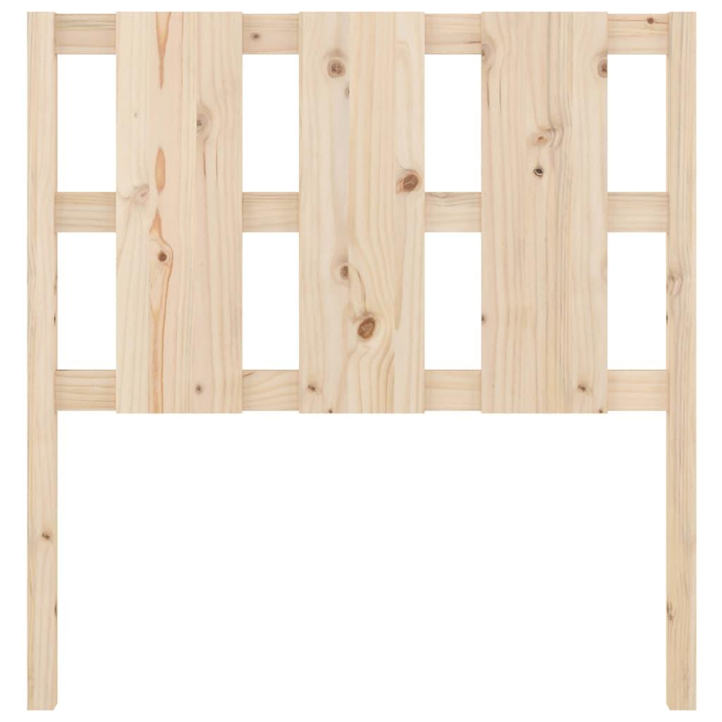 Bed Headboard 95.5 cm Solid Wood Pine
