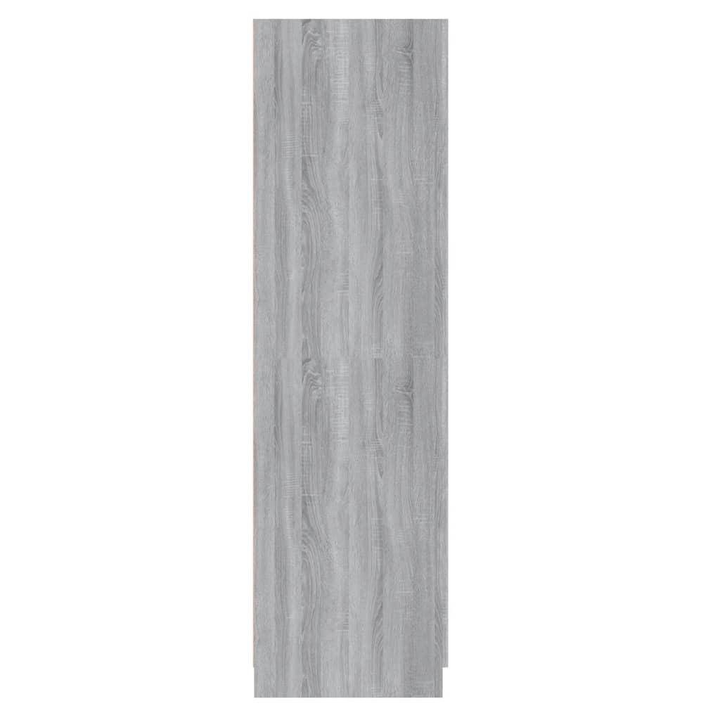 Wardrobe Grey Sonoma 80x52x180 cm Engineered Wood