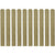 30 pcs Impregnated Fence Slats Wood 80 cm
