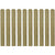 30 pcs Impregnated Fence Slats Wood 80 cm