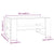 Coffee Table Black 102x55x45 cm Engineered Wood