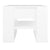 Coffee Table White 55.5x55x45 cm Engineered Wood