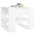 Coffee Table White 55.5x55x45 cm Engineered Wood