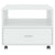 Coffee Table High Gloss White 55x55x40 cm Engineered Wood