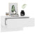 Wall-mounted Bedside Cabinets 2 pcs White