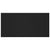 Bed Headboard Black 160x1.5x80 cm Engineered Wood