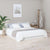 Bed Headboard White 200x1.5x80 cm Engineered Wood